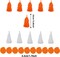 Greentek; 41 Pcs Orange Party Decorations Kit, Tissue Paper Pom Poms, Paper Fans, Tassel Garland, Hanging Swirls, Pennant Banner & Circle Garland for Halloween, Birthday, Wedding, Baby Shower, Festival Decor; Category:Ceiling Decorations; Image:3